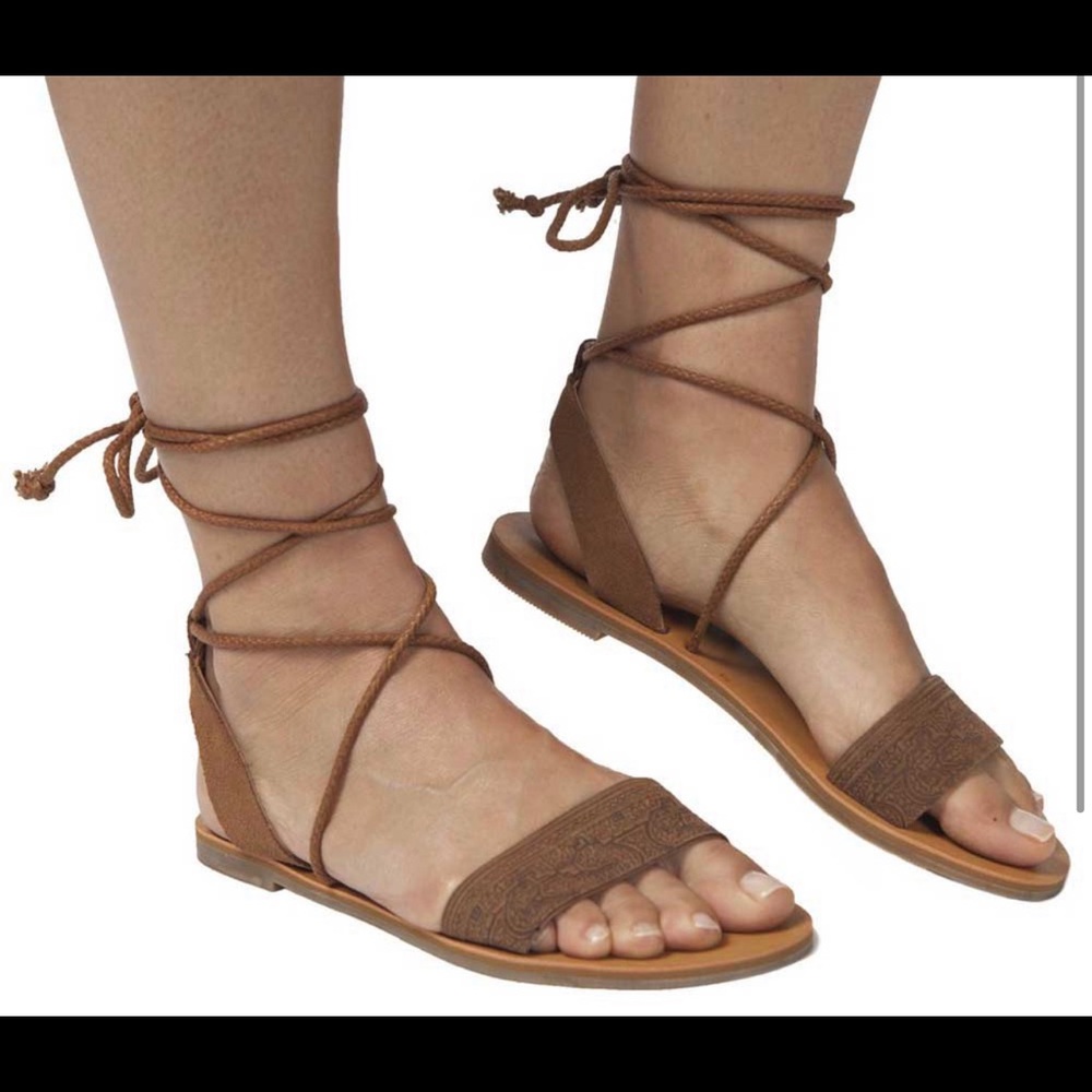 Rip curl rosy sandal brown size 7 NWOT